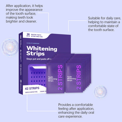 Radiant Labs™: Purple Teeth Whitening Strips